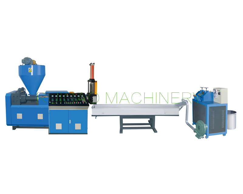 Water Cooling Plastic Recycling Machine Single Stage